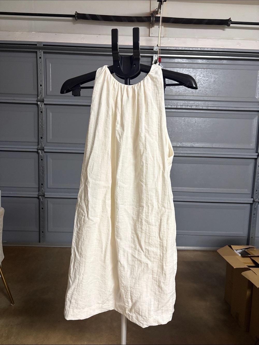 H&M Cream Halter Neck Sundress